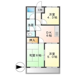 多度駅 徒歩17分 1階の物件間取画像